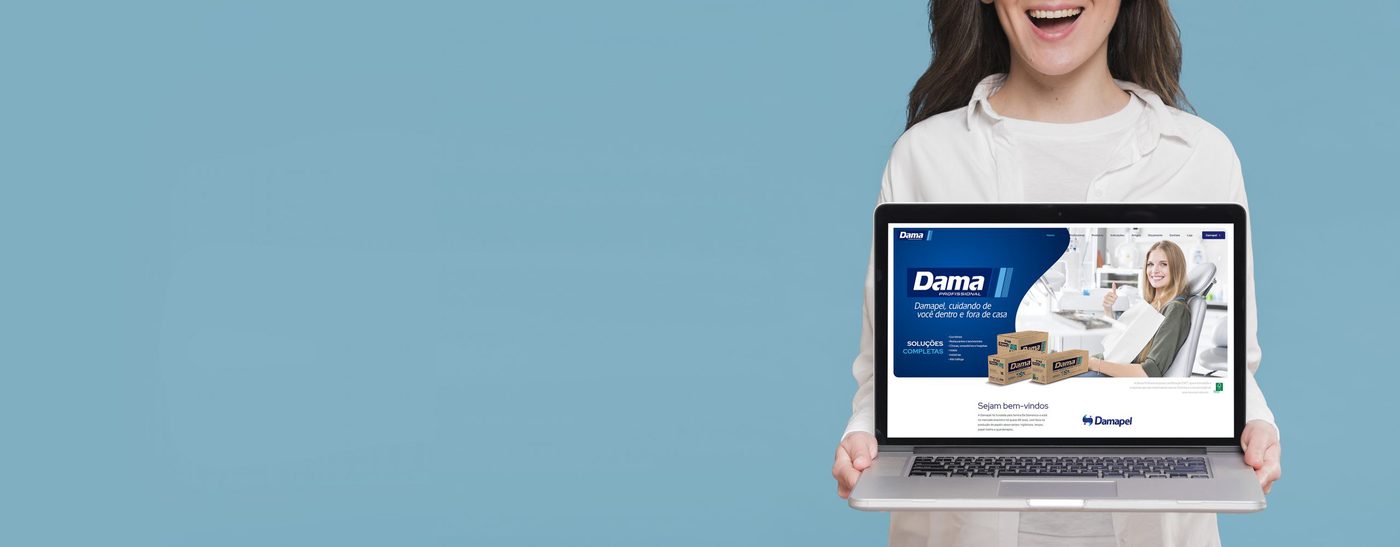 Linha Dama Profissional em uso
